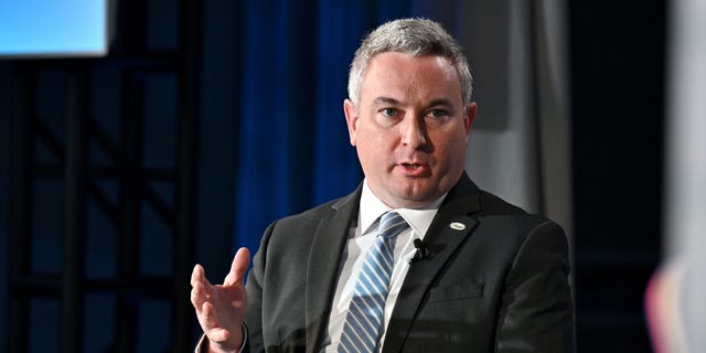 Ryan Quarles, Agriculture Commissioner, State of Kentucky, speaks onstage during the 2022 Concordia Lexington Summit - Day 2 at Lexington Marriott City Center on April 08, 2022, in Lexington, Kentucky.