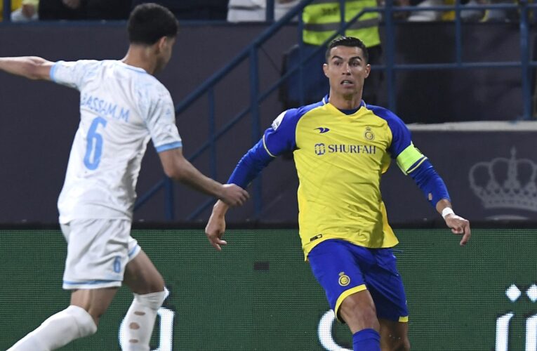 Cristiano Ronaldo’s Al Nassr score three goals in 15 minutes of injury time to beat bottom club Al Batin