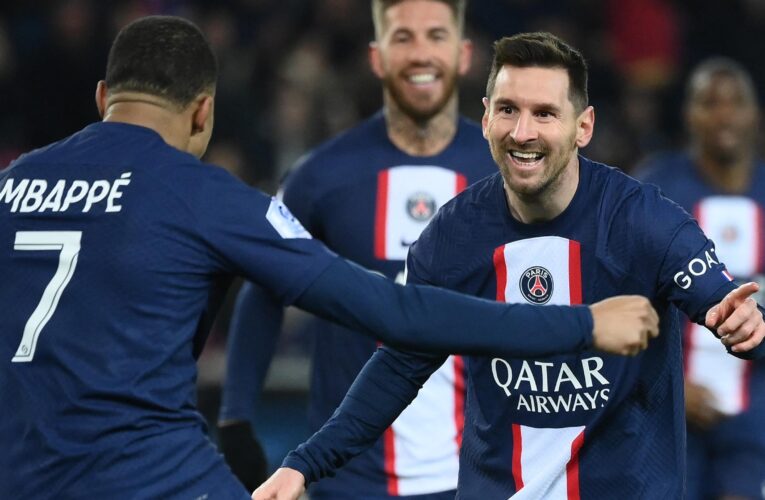 PSG 4-2 Nantes: Lionel Messi and Kylian Mbappe on target as hosts triumph in six-goal Ligue 1 clash
