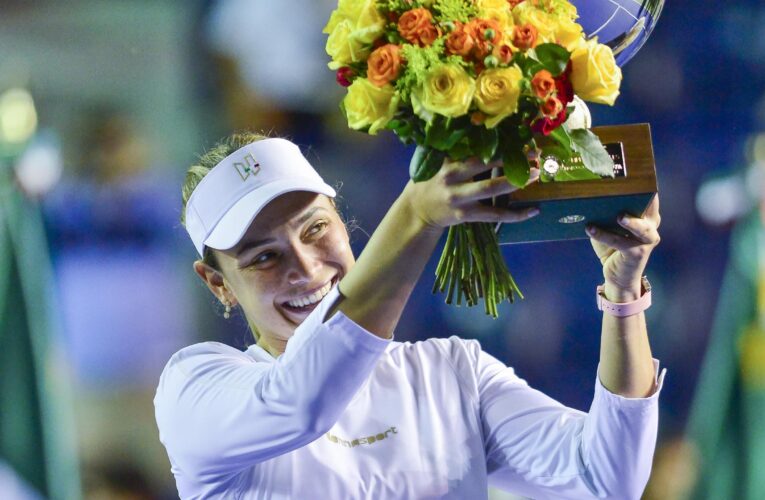Donna Vekic defeats Caroline Garcia to win entertaining Monterrey Open final and move into top 25 of WTA rankings