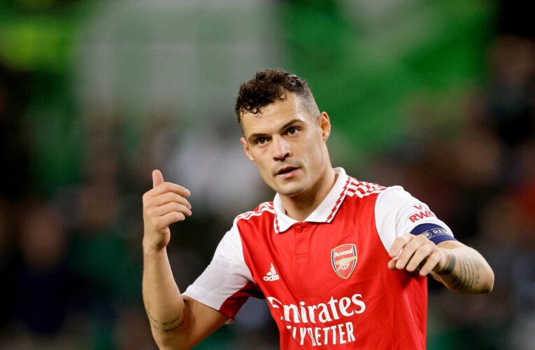 Granit Xhaka calls out Arsenal’s defending after draw with Sporting Lisbon – ‘That cannot happen’