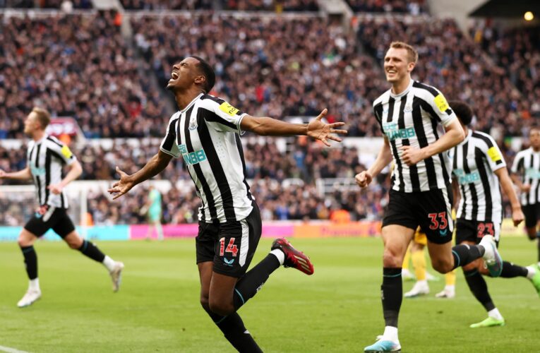Newcastle United 2-1 Wolves: Alexander Isak and Miguel Almiron on target as Magpies claim hard-fought victory