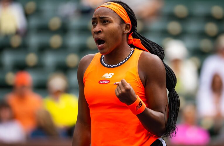 Coco Gauff defeats Rebecca Peterson to reach 2023 Indian Wells quarter finals, Maria Sakkari downs Karolina Pliskova