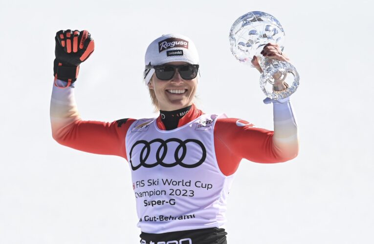 Lara Gut-Behrami claims super-G crown in dramatic Alpine Ski World Cup finals battle in Soldeu