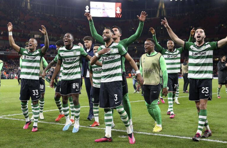 Arsenal 1-1 Sporting Lisbon AET (3-5 on pens): Gunners crash out on penalties as Gabriel Martinelli sees shot saved