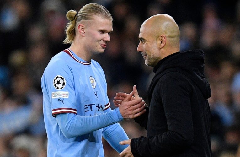 Manchester City boss Pep Guardiola considers gambling on injury doubt Erling Haaland for Liverpool clash