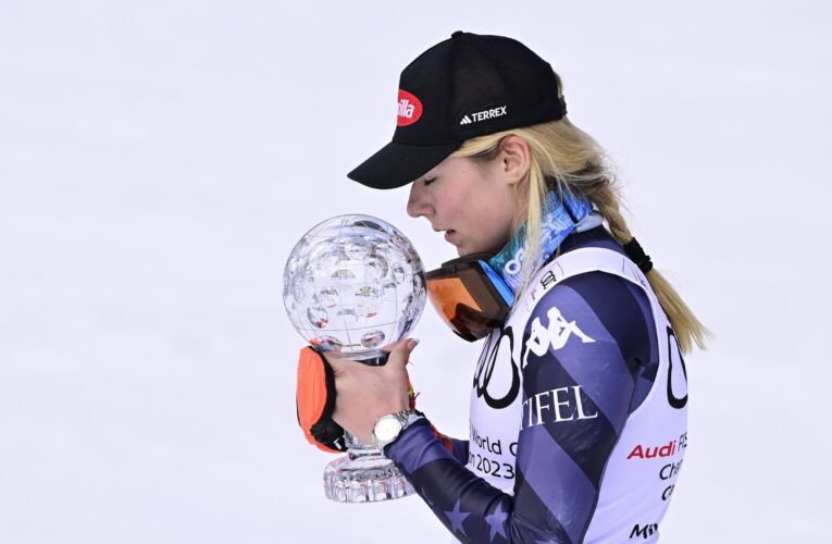 Mikaela Shiffrin signs off season in style with 88th World Cup victory in giant slalom at Soldeu