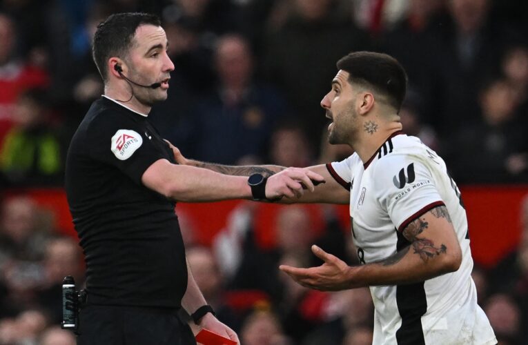 Aleksandar Mitrovic ‘should control his emotions’, says Marco Silva after Fulham implosion against Manchester United