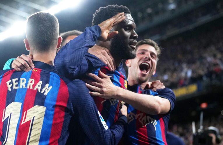 Barcelona 2-1 Real Madrid: Barca take huge step towards title as Franck Kessie nets late winner in Clasico