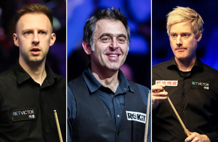 Who is playing on the World Snooker Tour this season? Full list of competitors with Ronnie O’Sullivan at world No. 1