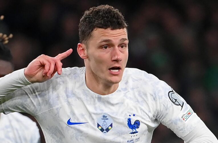 Republic of Ireland 0-1 France: Benjamin Pavard strike gives France Euro 2024 qualifying win in Group B
