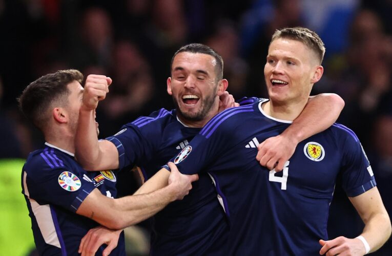 Scotland 2-0 Spain: Scott McTominay hits double as Steve Clarke’s side stun visitors on famous night at Hampden Park