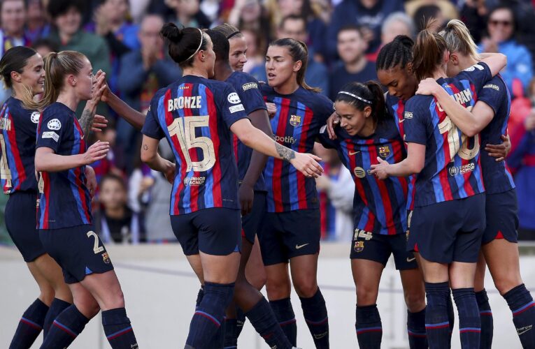 Women’s Champions League: Fridolina Rolfo double helps Barcelona dismantle Roma and claim semi-final spot