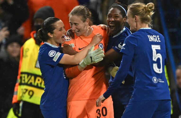 Chelsea 1-2 Lyon: Drama at the Bridge as Blues advance to Women’s Champions League semi-finals with shoot-out win