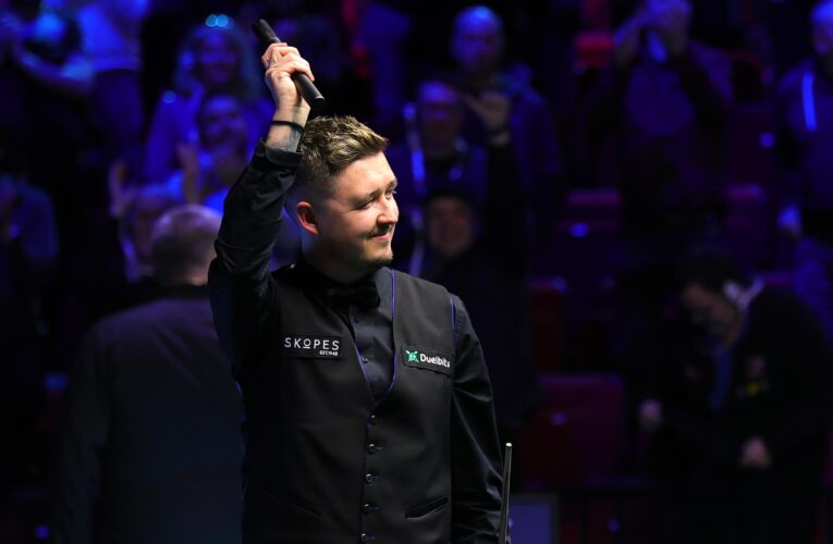 Kyren Wilson makes six centuries as he crushes Ding Junhui to reach Tour Championship final