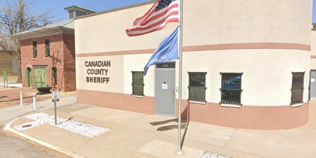 Canadian County Sherriff's Office building in El Reno, Oklahoma