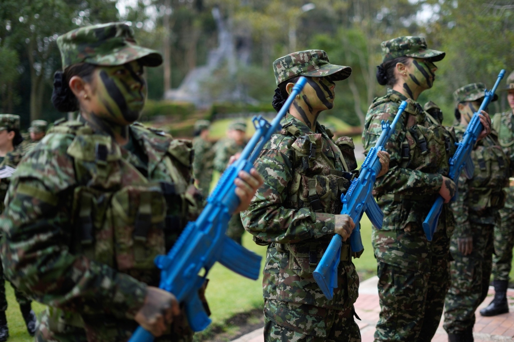 Officials allowed females in the same age range to voluntary join the military, as an effort to “strengthen the role of women” in its ranks.