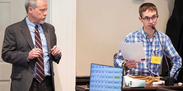 Tony Satterfield answers questions during Alex Murdaugh’s trial for murder at the Colleton County Courthouse Feb. 9, 2023. 