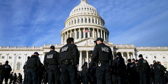 U.S. Capitol Police are setting up barricades around the Capitol and are calling in more manpower.