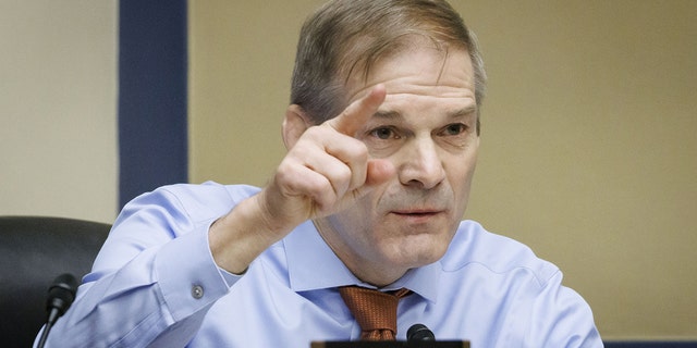 Representative Jim Jordan, a Republican from Ohio, in Washington, DC, US, on Wednesday, March 8, 2023. 