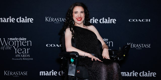 Hannah Diviney is shown during her attendance at the Marie Claire Women of the Year Awards at Rockpool on Nov. 9, 2022, in Sydney, Australia.