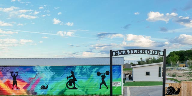 Elon Musk's Snailbrook residential site, which neighbors a Boring Company facility, is pictured on March 13, 2023, in Bastrop County, Texas. 