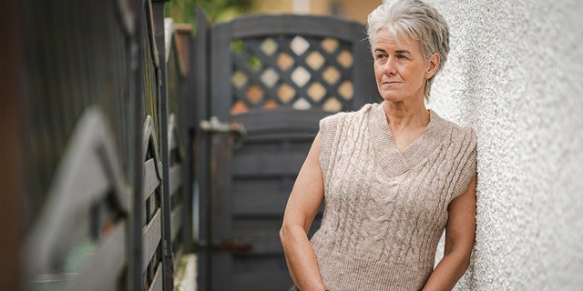 Jill Owens at her home in Havefordwest, Wales. She said her relationship with armed robber Dean Jenkins ruined her career in law enforcement.