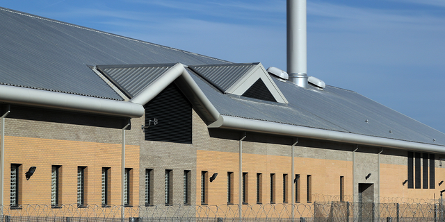 A general view of HMP Berwyn on March 15, 2017 in Wrexham, Wales. The mainly category C prison is one of the biggest jails in Europe capable of housing around to 2,100 inmates.