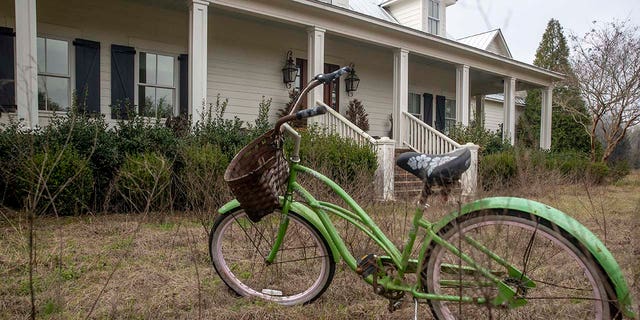 A bike is seen out front of the house at the Murdaugh Moselle property on Wednesday, March 1, 2023 in Islandton.