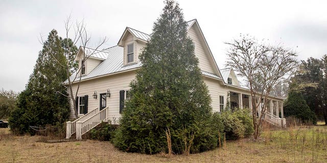 A view of behind the house at the Murdaugh Moselle property on Wednesday, March 1, 2023 in Islandton, South Carolina.