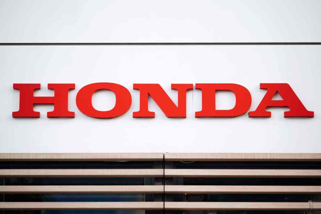A picture of the Honda logo.