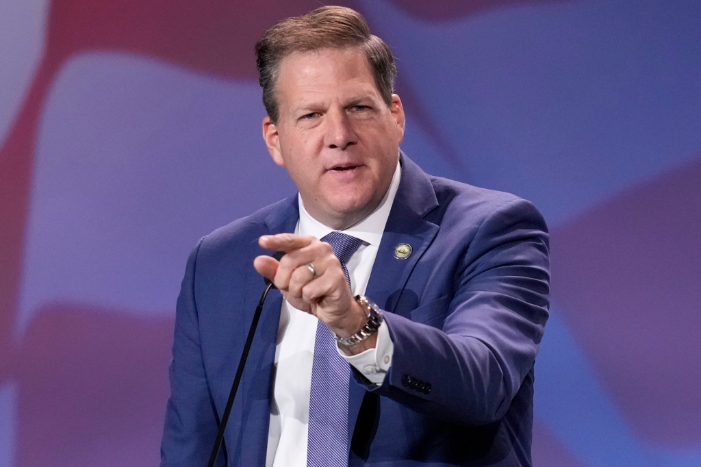 New Hampshire Gov. Chris Sununu said Democrats "misplayed" the possible arrest of former President Donald Trump. 