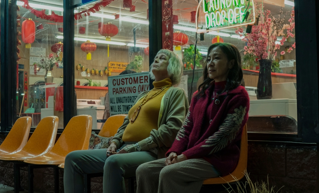 Jamie Lee Curtis and Michelle Yeoh in "Everything Everywhere All At Once"