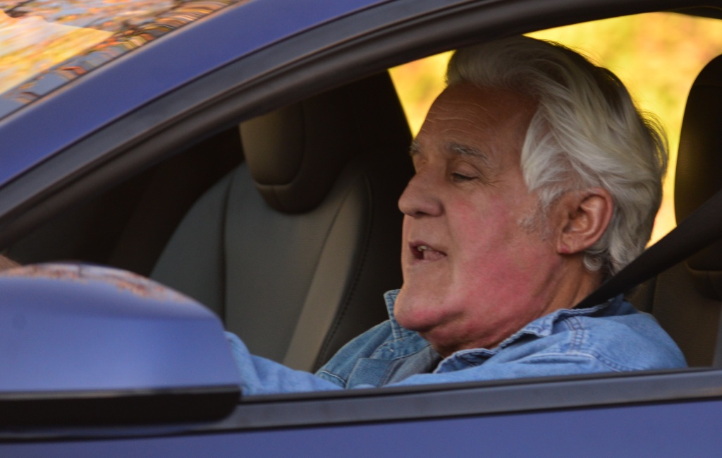 Jay Leno spotted out and about grocery shopping in Burbank, Ca following his most recent accident where he broke his collarbone, fractured his ribs and cracked his kneecaps following a fall from a motorcycle
