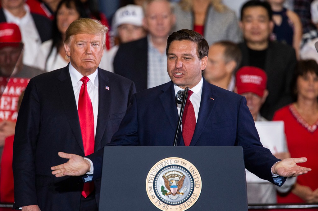 DeSantis and Trump