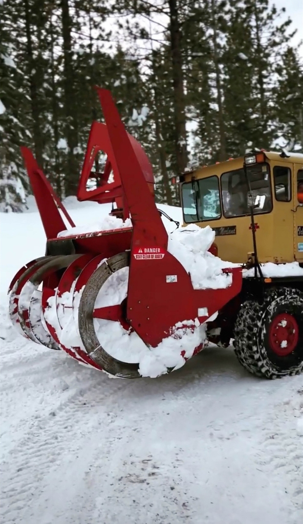The accident occurred on New Year's Day after the actor finished clearing snow outside his Nevada residence when the Kässbohrer PistenBully snowplow began to slide forward after Renner failed to properly apply the emergency break. 