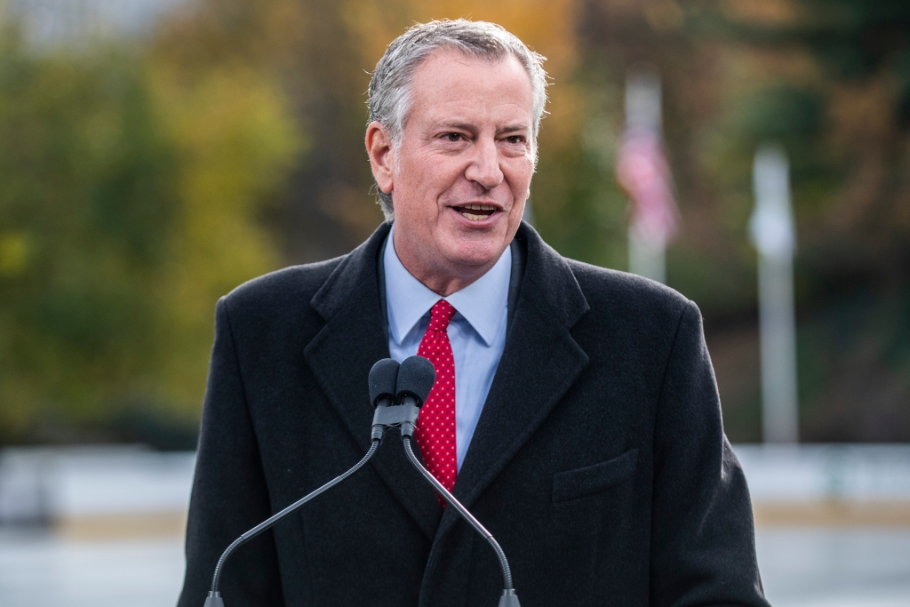 Former Mayor Bill de Blasio