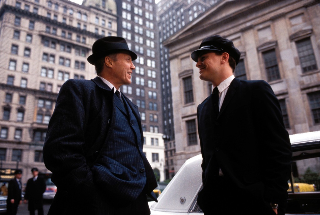Christopher Walken and Leonardo DiCaprio in "Catch Me If You Can."