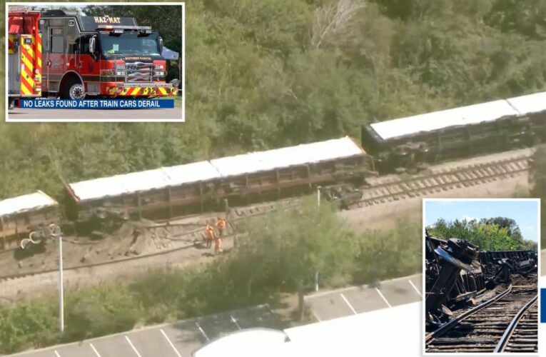 Train car carrying 30,000 gallons of propane derails in Florida