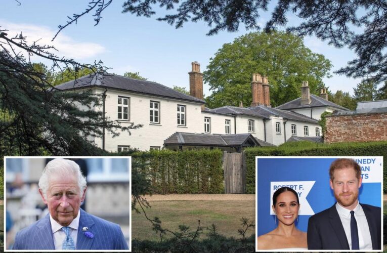 King Charles to evict Harry and Meghan from Frogmore Cottage