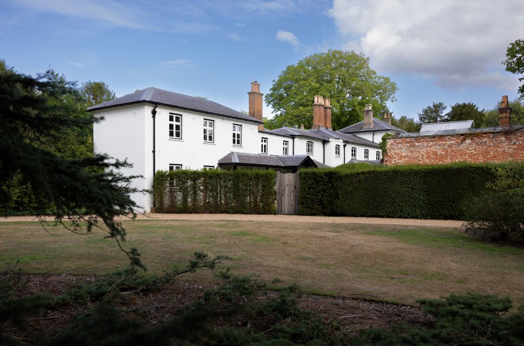 The five-bedroom Frogmore Cottage served as Harry and Meghan's UK base.