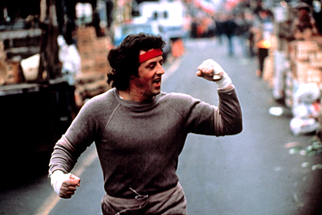 Sylvester Stallone in "Rocky II."