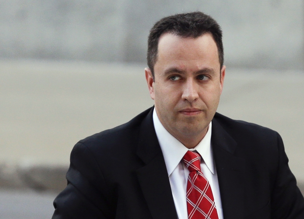 Jared Fogle was given a 15½-year prison sentence in November 2015. 