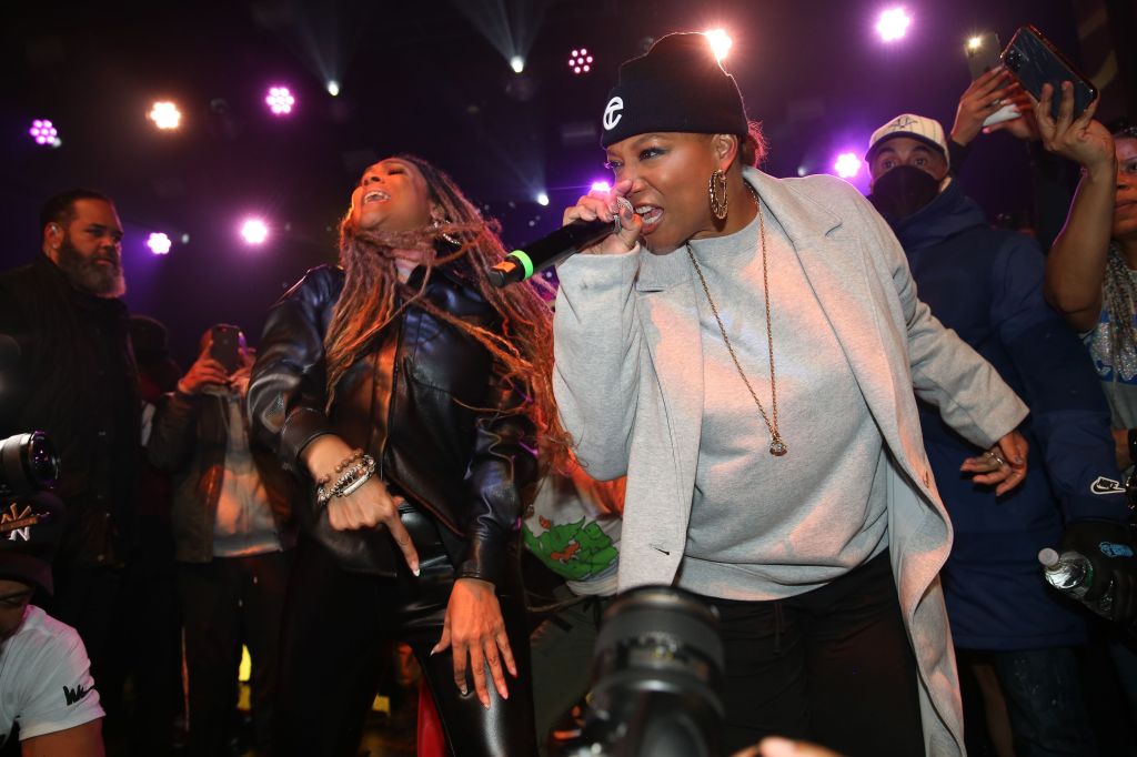 Queen Latifah at Webster Hall.