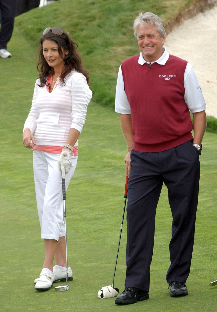 Catherine Zeta-Jones and Michael Douglas