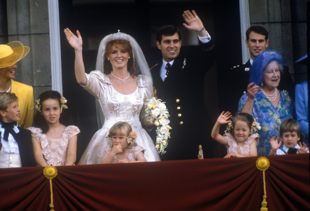 Ferguson married Prince Andrew in a lavish ceremony in July 1986.