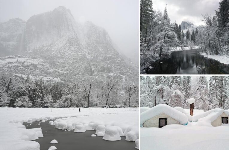 California turns into a winter wonderland with snowfall