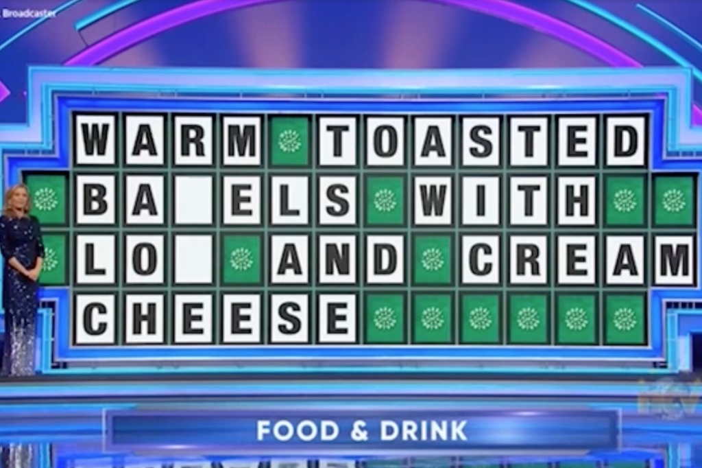 'Wheel of Fortune' contestant couldn't solve food puzzle that was only missing two letters