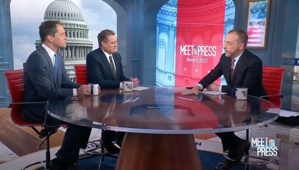 Rep. Mike Turner (R-Ohio) in the interview with NBC's Chuck Todd on Sunday's "Meet the Press."