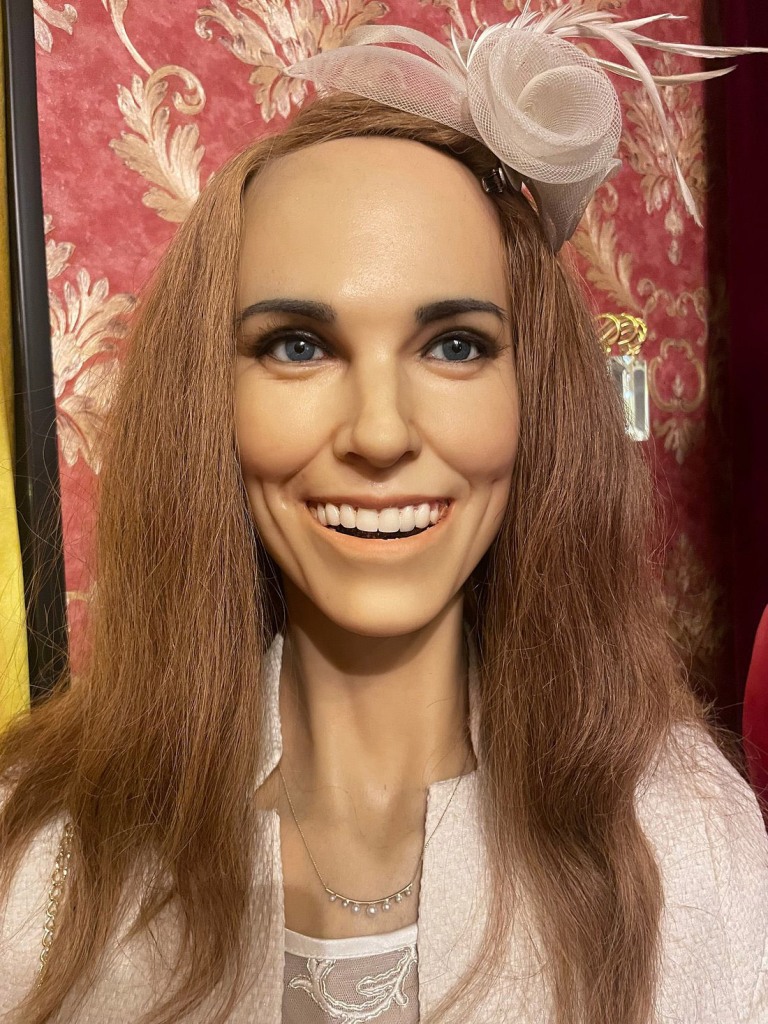 Kate Middleton's waxwork.